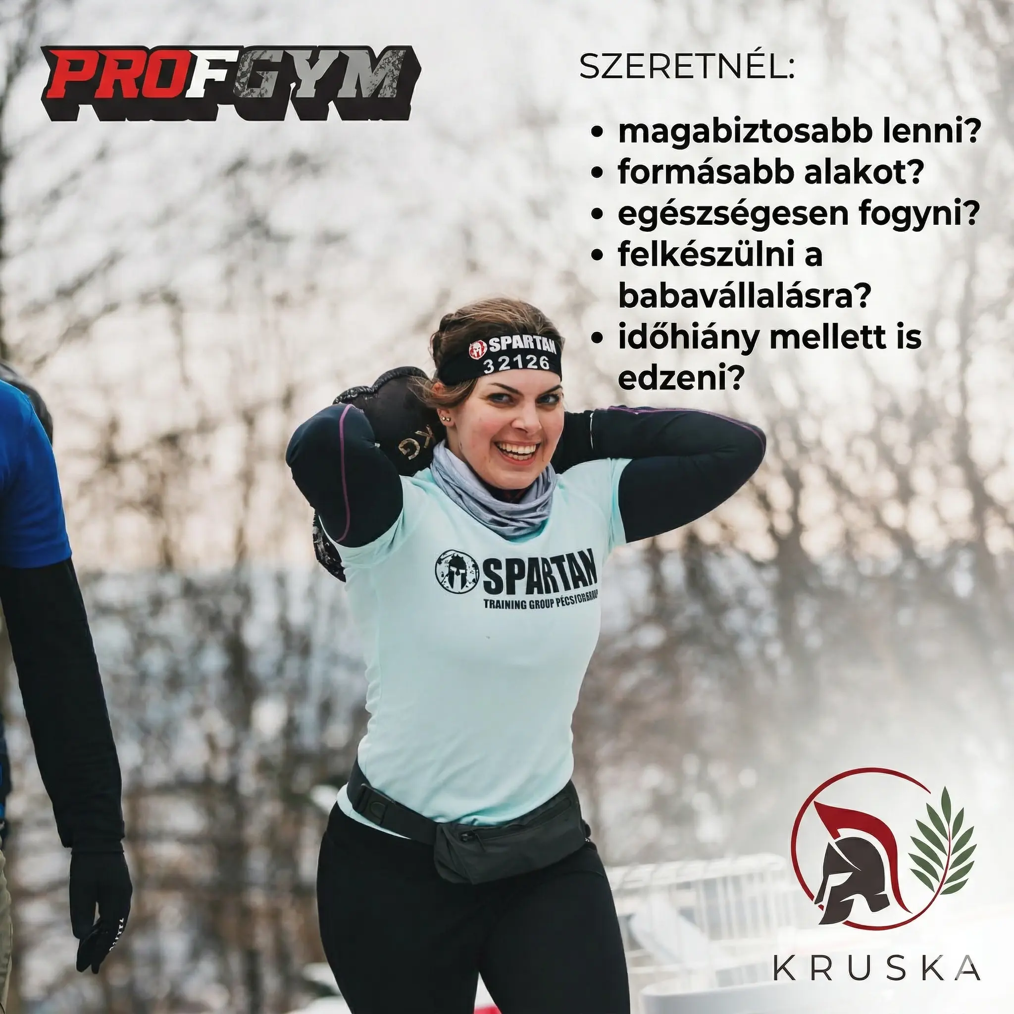 Kruska Coaching Személyi Edző Pécs Spartan Ambassador Életmód és Fogyás Diéta